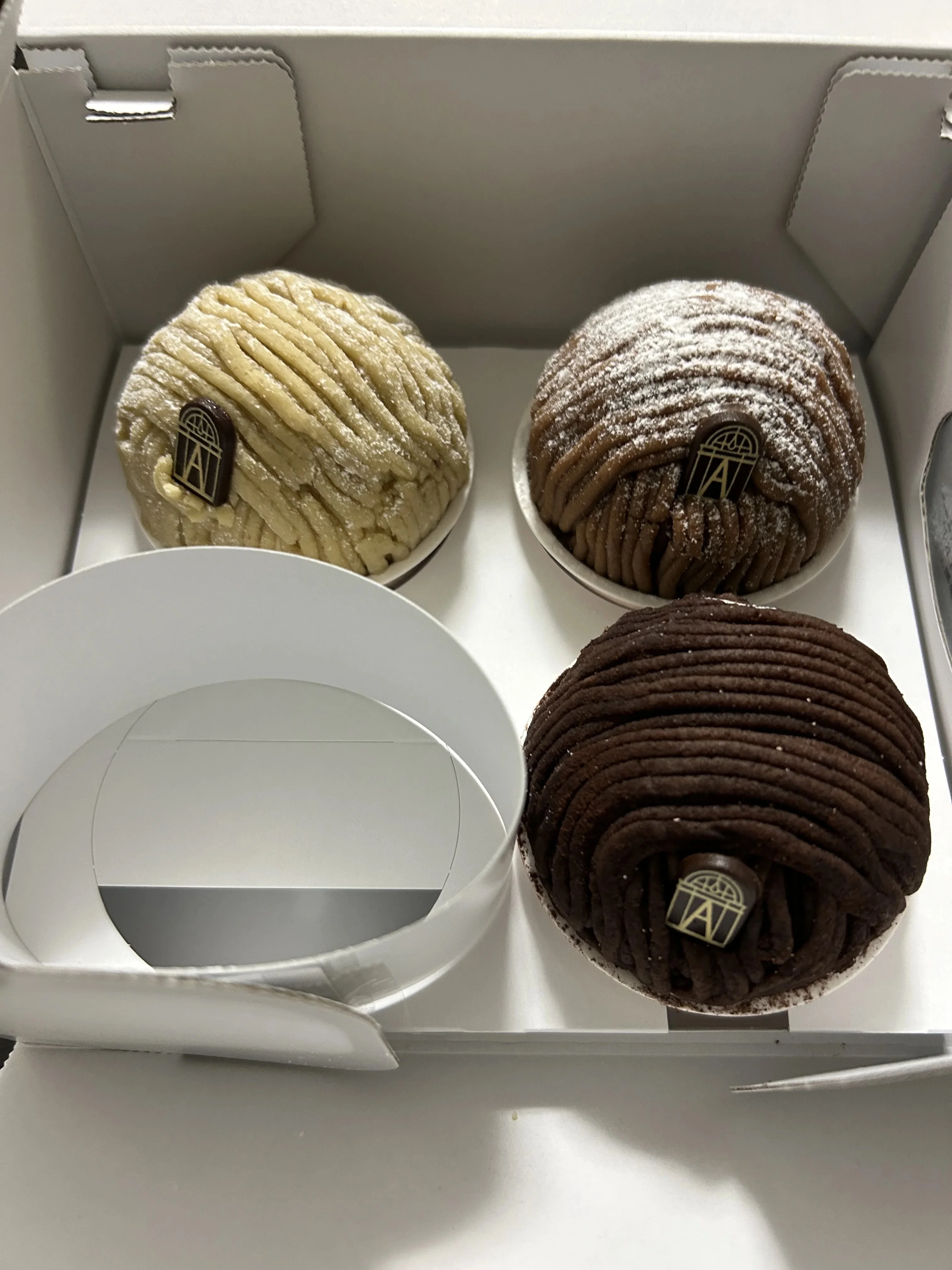 Angelina Mont Blanc in a box